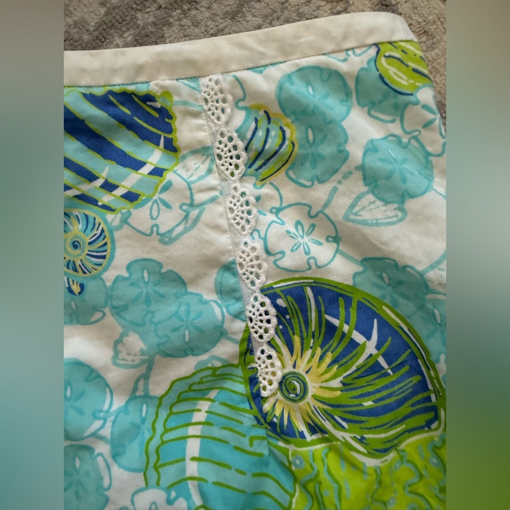 Lilly Pulitzer Seashell Print Skirt - Picture 4 of 11